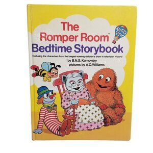 The Romper Room Bedtime Storybook, BNS Karnovsky, A O Williams, 1st Edit, 1984